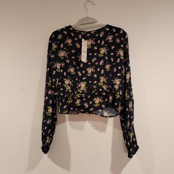 Zara Crop Top Blouse small - Picture 5 of 10